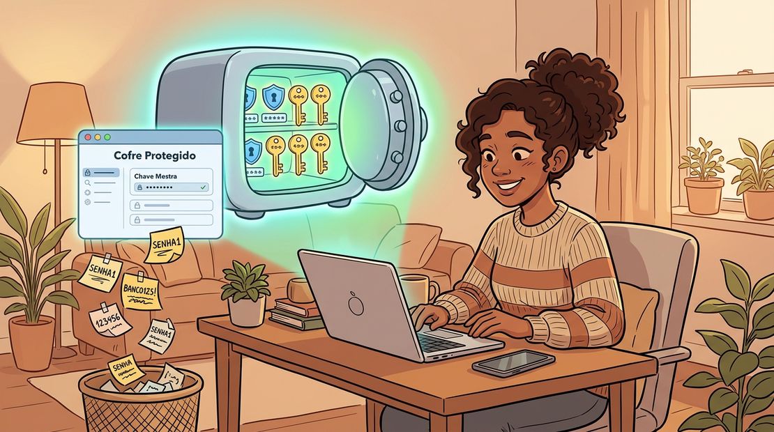 O que é um Cofre de Senhas (Gerenciador de Senhas)?