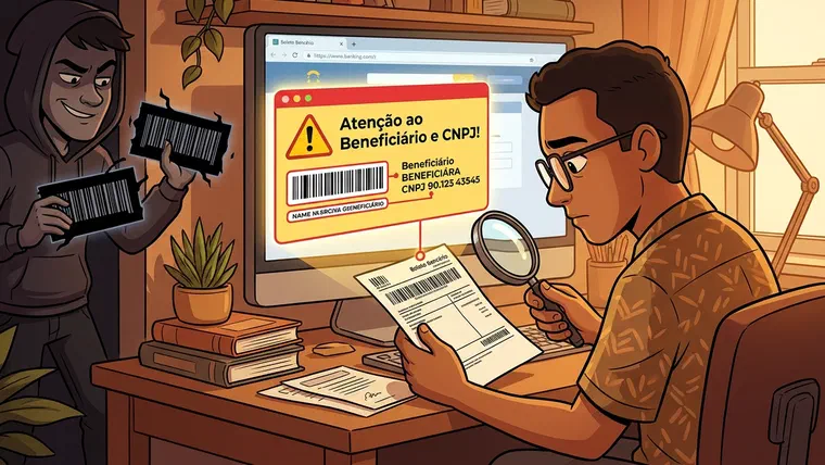 Golpe do Boleto Falso