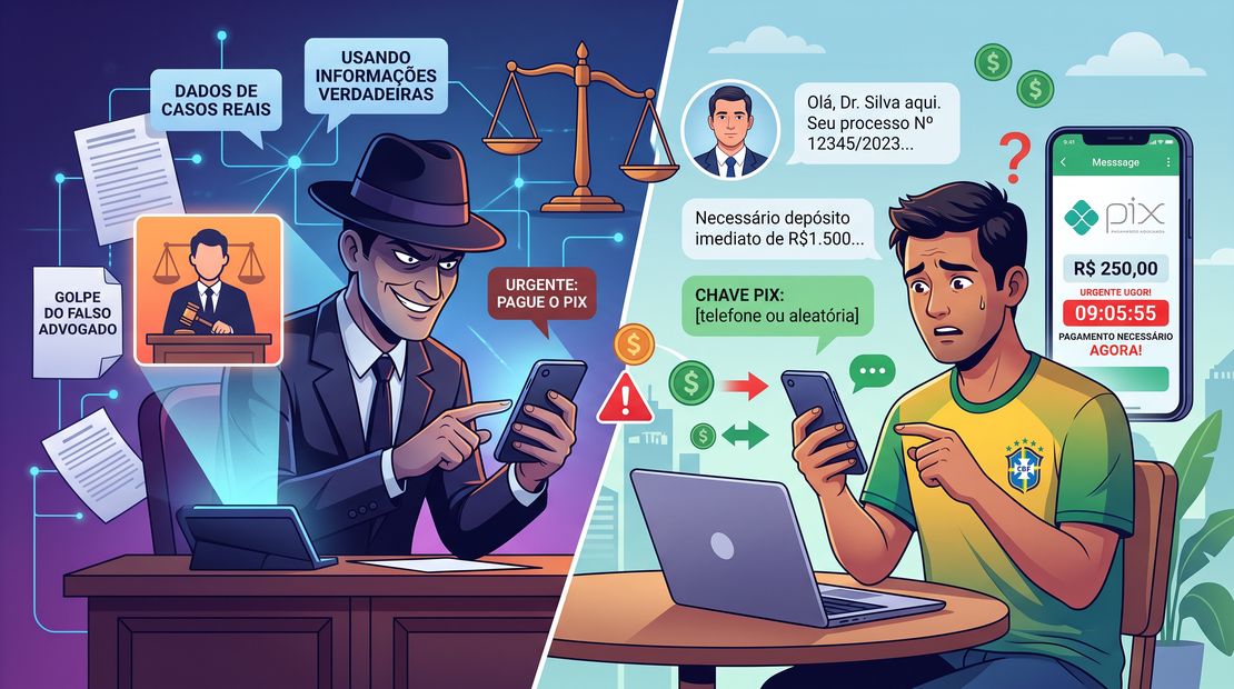 Golpe do Falso Advogado: Como Funciona e Como se Proteger