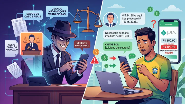 Golpe do Falso Advogado: Como Funciona e Como se Proteger