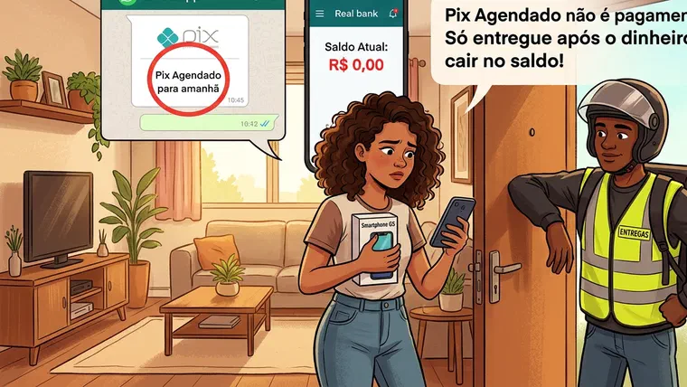 Golpe do Pix Agendado: Como Vender Produtos pela Internet sem Levar Calote